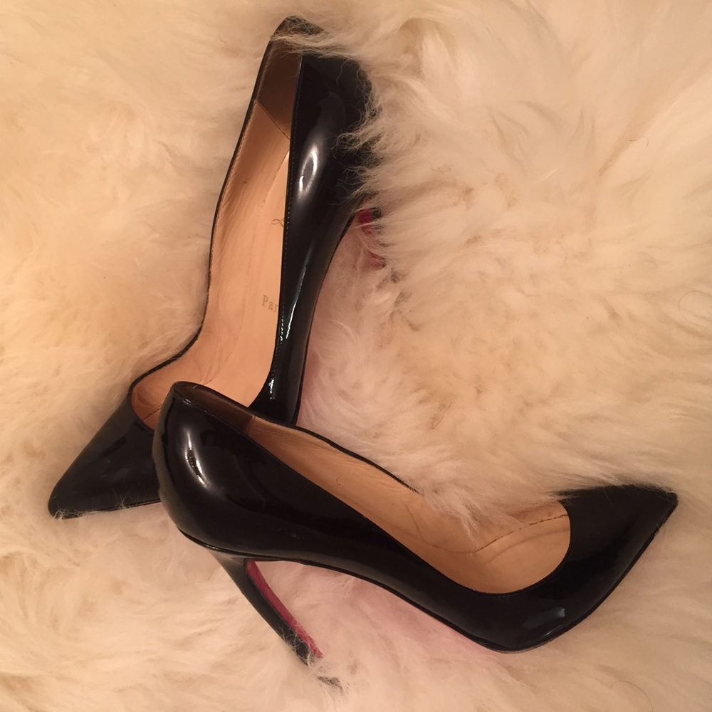 Christian Louboutin Pigalle Patent Pump 120